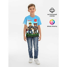 Футболка хлопковая детская ROBLOX, размер 158, мультиколор Lacotton.Ru