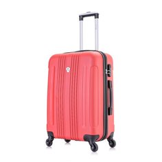 Чемодан Lcase Bangkok, 66 л, размер M, розовый