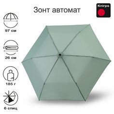Зонт-трость Knirps, зеленый