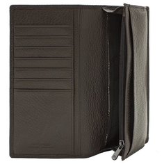 Портмоне malgrado, фактура зернистая, brown