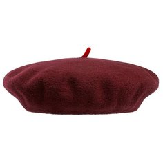 Берет Le Beret Francais, размер UNI, бордовый