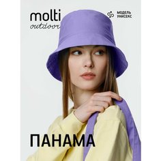 Панама molti, размер 56-58, сиреневый