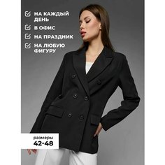 Пиджак SOLE by Anymalls, размер 42, черный