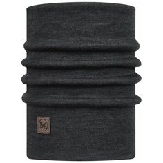 Шарф Buff Heavyweight Merino Wool, one size, черный