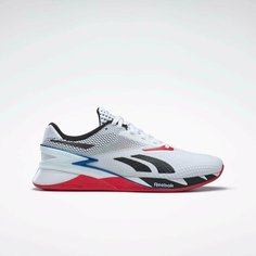 Кроссовки Reebok Nano X3, полнота 10 (RU)/ на широкую стопу, размер US 8.5 (EU 41 / 26.5 см), белый