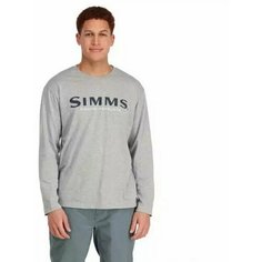 Футболка Simms, размер XL, grey heather