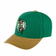 Бейсболка Mitchell & Ness, размер 0, зеленый/бежевый