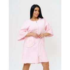 Халат BUY-TEX.RU, размер 58, розовый