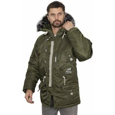 Парка Apolloget, размер 4XL, зеленый