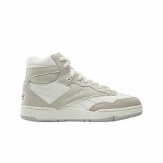 Кеды Reebok BB 4000 II Mid W, размер 6,5 US, белый-серый