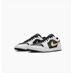 Кроссовки Jordan Air Jordan 1 Low, размер 9,5 US 43 EUR 27.5 CM, черно-белый