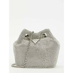 Сумка кросс-боди GUESS, серебряный