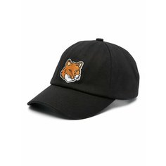 Бейсболка Maison Kitsune, размер OneSize, черный