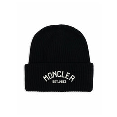 Шапка Moncler, размер M, черный