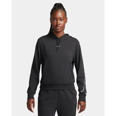 Худи спортивное NIKE, размер 2XS, , Black/Metallic Silver