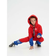 Костюм спортивный , размер 116, красный Нет бренда