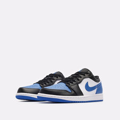 Кроссовки Jordan Air Jordan 1 Low, размер 10 US 44 EUR 28 CM, черный/синий/белый