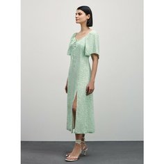 Платье Zarina, размер m (ru 46)/170, зеленый