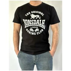 Футболка LONSDALE, размер XXXL, черный