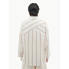 Рубашка MUTED, размер 4XL/5XL, молочный/бежевый