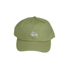 Кепка Stussy Basic Stock Low Pro Cap, размер OneSize, мятный