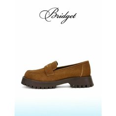 Лоферы Bridget, размер 40, коричневый, бежевый