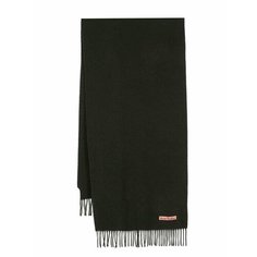 Шарф Acne Studios, one size, зеленый
