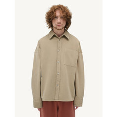 Рубашка MUTED, размер 4XL/5XL, бежевый