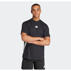 Футболка adidas, размер S, black
