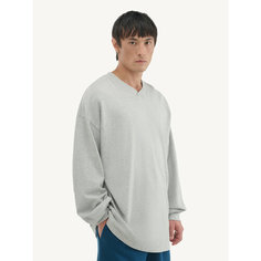 Лонгслив MUTED, размер 2XL/3XL, , серый меланж
