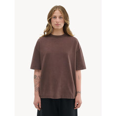 Футболка MUTED, размер 2XL/3XL, горький шоколад