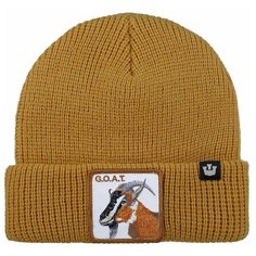 Шапка бини GOORIN BROS., размер 0, горчичный