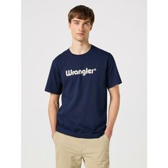 Футболка Wrangler, размер M, синий