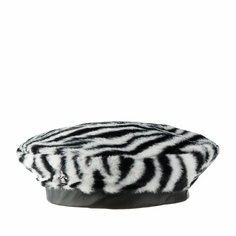Берет KANGOL, размер S/M, белый, черный