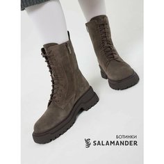 Ботинки дерби Salamander, размер 40, коричневый