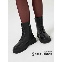 Ботинки тимберленды Salamander, размер 36, черный