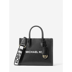 Сумка кросс-боди MICHAEL KORS, фактура зернистая, черный