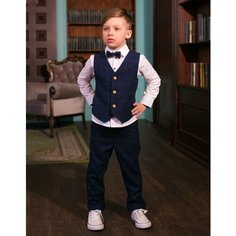 Костюм классический NINO kids, размер 104, синий