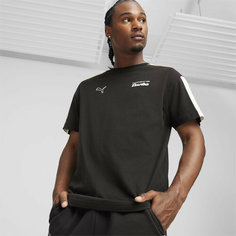 Футболка PUMA Porsche Legacy MT7 Mens Motorsport Tee, размер 52, puma black