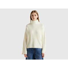 Водолазка UNITED COLORS OF BENETTON, размер L, , молочный
