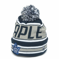 Шапка Atributika & Club Toronto Maple Leafs, размер 52-54, серый