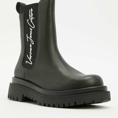 Ботинки челси Versace Jeans Couture, размер 36, черный