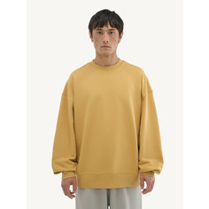 Свитшот MUTED, размер 4XL/5XL, , горчичный