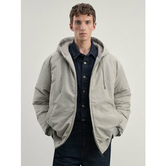 Бомбер Zarina ZRN MAN, размер M (RU 48), песочный