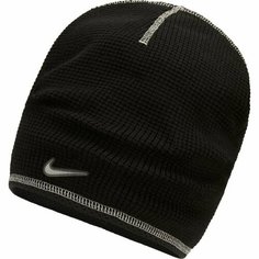 Шапка бини NIKE BEANIE, размер OneSize, черный