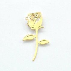 Брошь Silver WINGS, бижутерный сплав, 925 проба