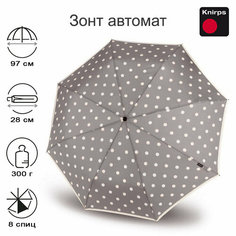 Зонт-трость Knirps, Dot Art Taupe