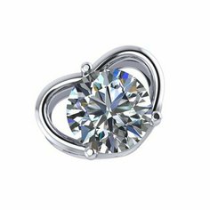 Подвеска The Jeweller, серебро, 925 проба, фианит