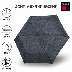 Мини-зонт Knirps, белый, черный
