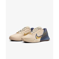 Кроссовки NIKE NikeCourt Air Zoom Vapor Pro 2, размер 42 EU - 8,5 US (26,5 см), коричневый/синий